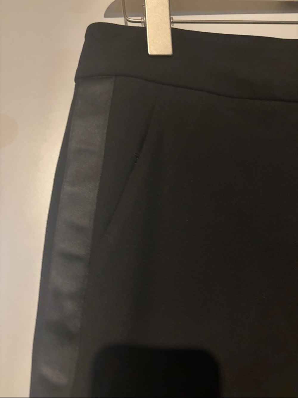 Veronica Beard Black Boot-Cut Flare Pants - Picture 3 of 6